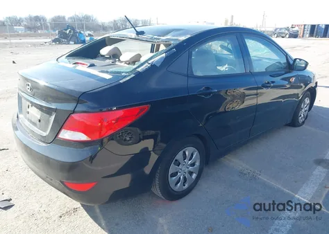 2016 Hyundai Accent Se из США, поврежденный, VIN KMHCT4AEXGU079911